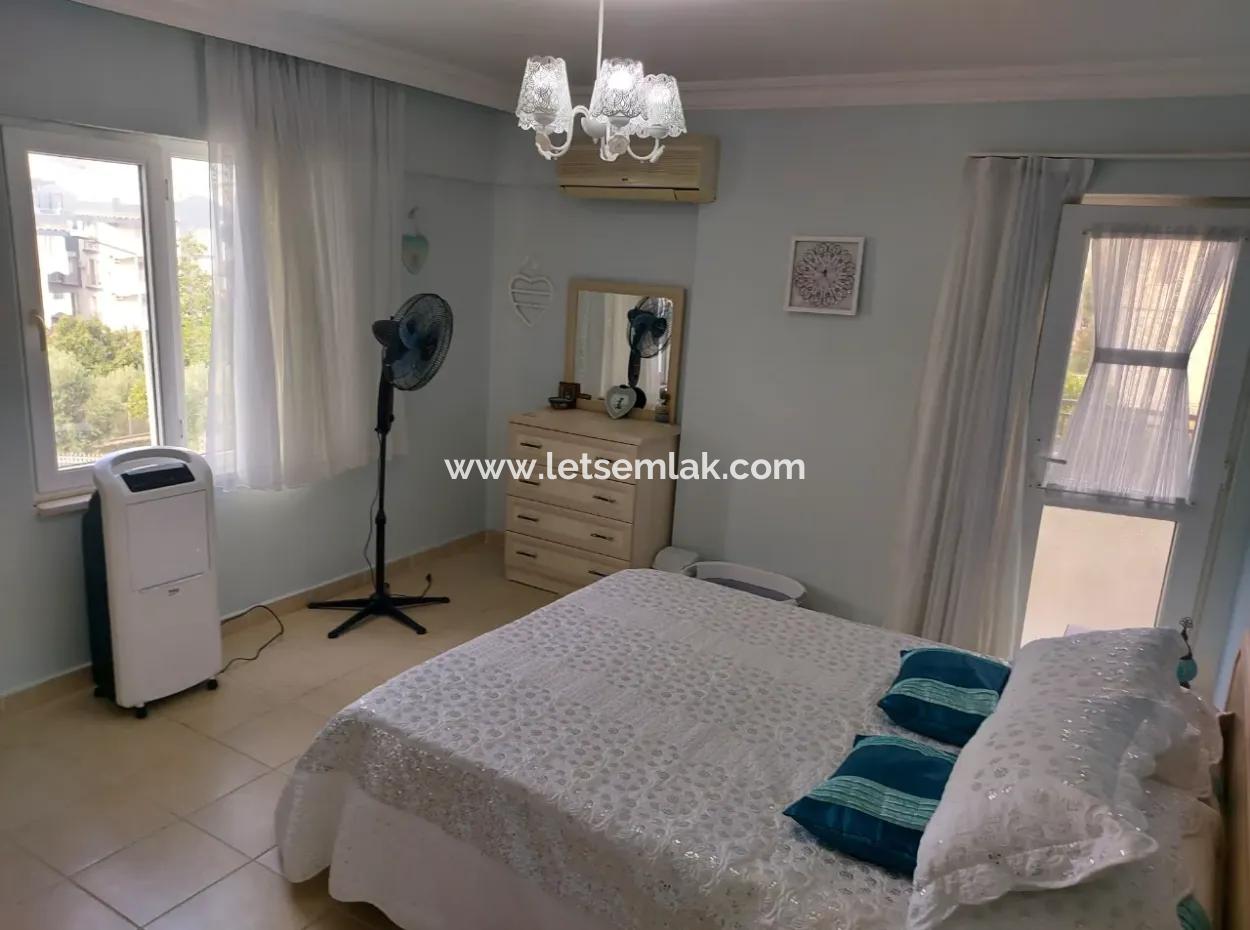 2 1 Ferienwohnung. Wohnung Im Ersten Stock In Einem Komplex Mit Pool In Didim.