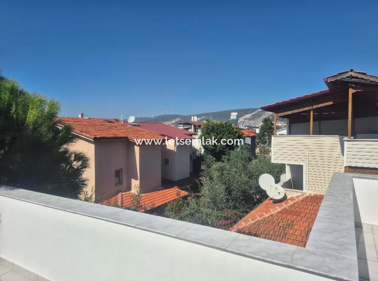 Triplex Villa For Sale In Akbük In A Site.