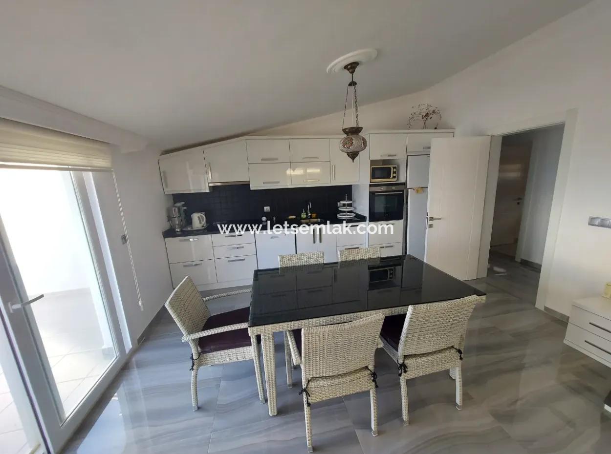 3 In 1 Duplex In Akbuk, Sea And Mountain View.