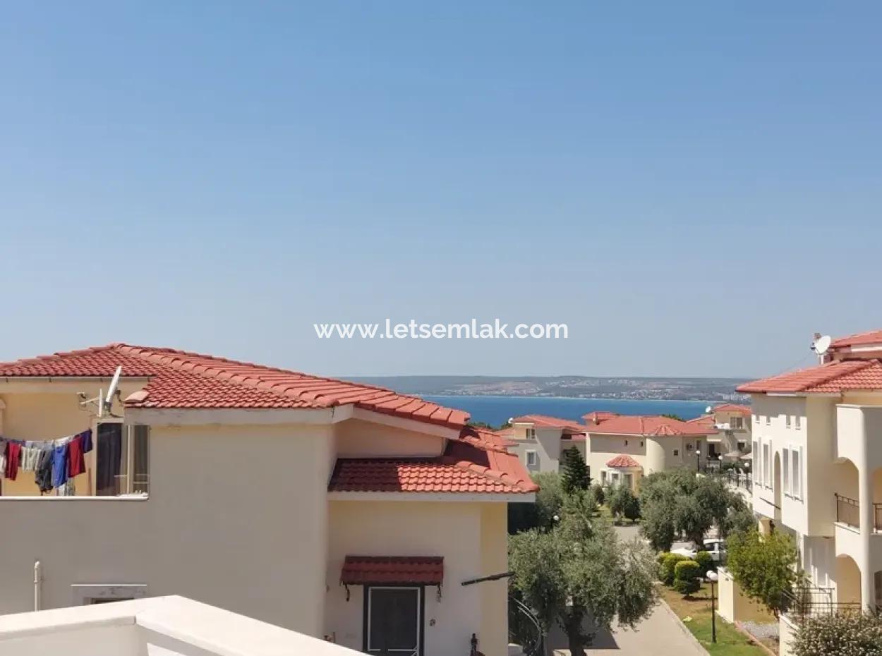 2 1 Duplex In A Complex With Pool In Akbük