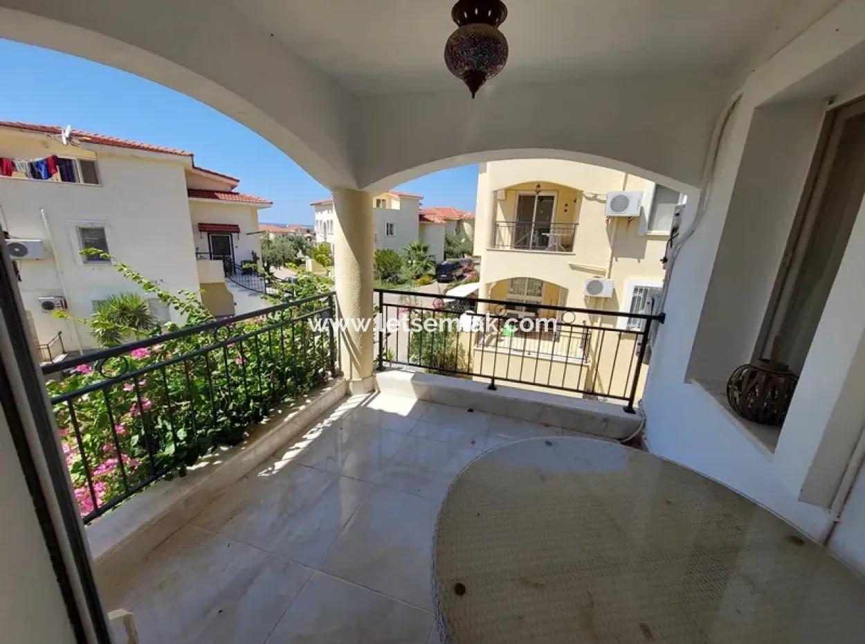 2 1 Duplex In A Complex With Pool In Akbük
