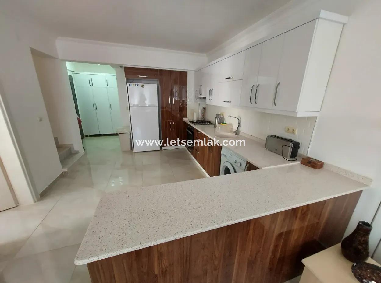 2 1 Duplex In A Complex With Pool In Akbük