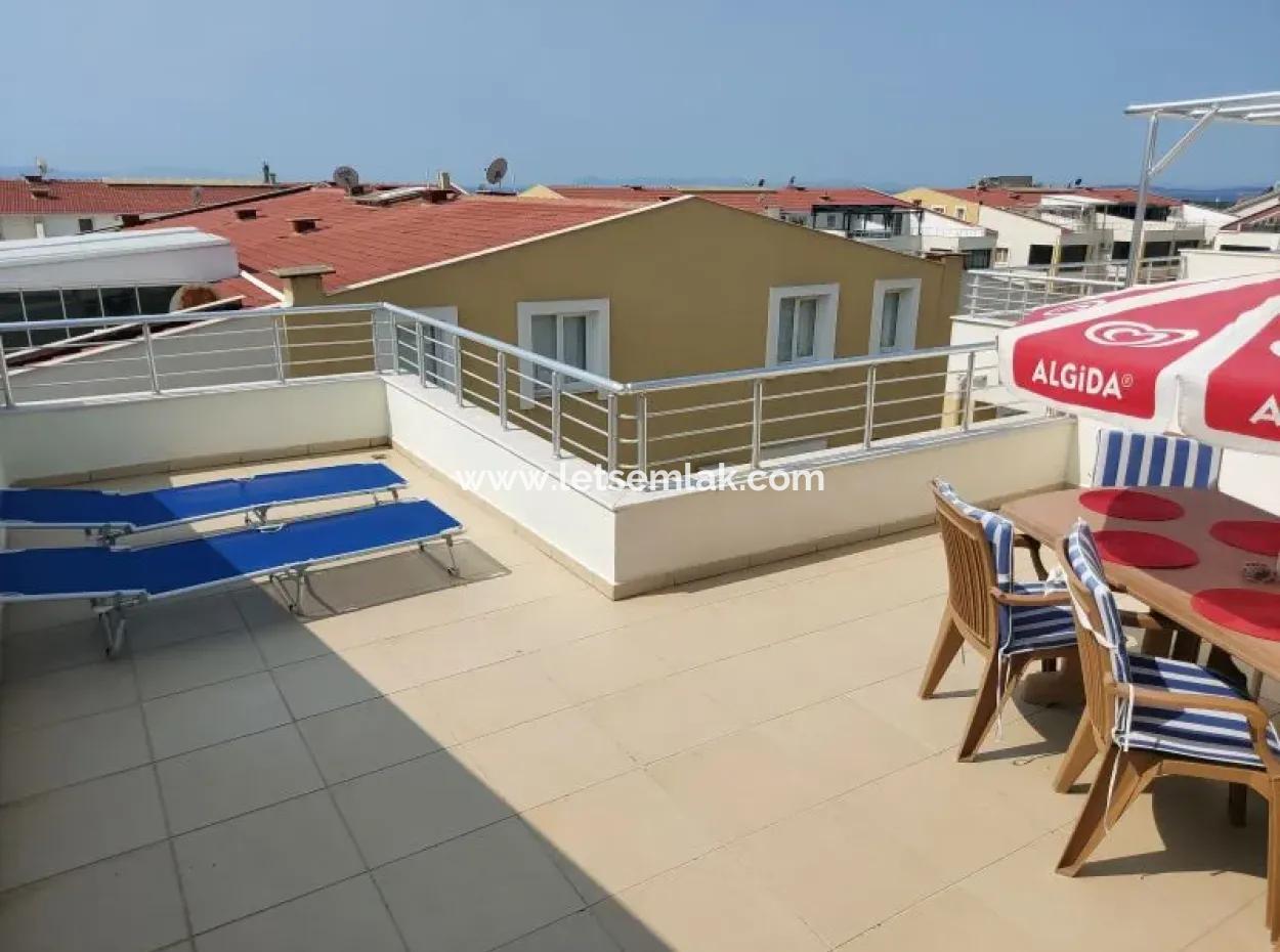 Didim'de Havuzlu Site İçerisinde 3+1 Dubleks