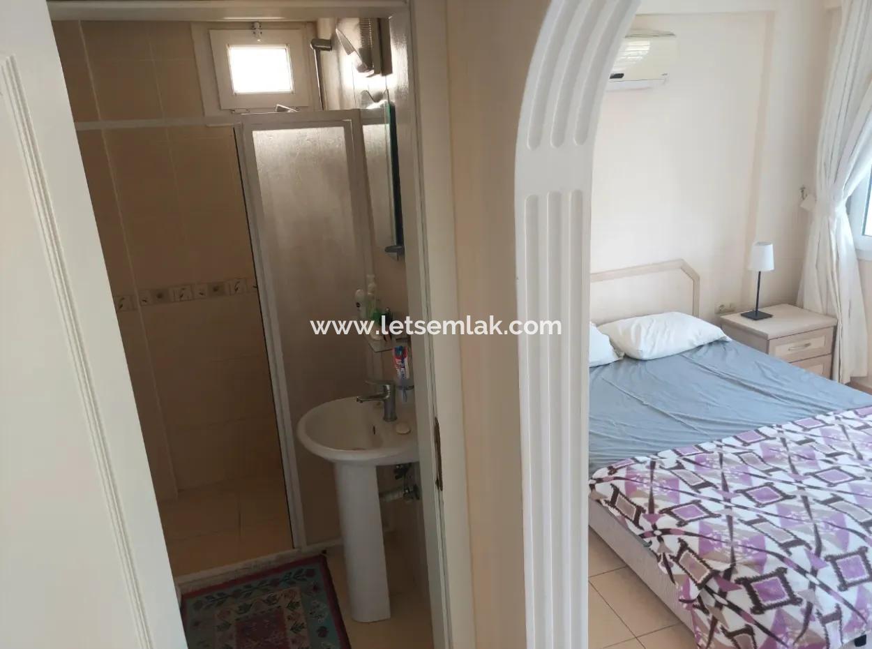 Akbük'te Havuzlu Sitede 2+1 Zemin Kat