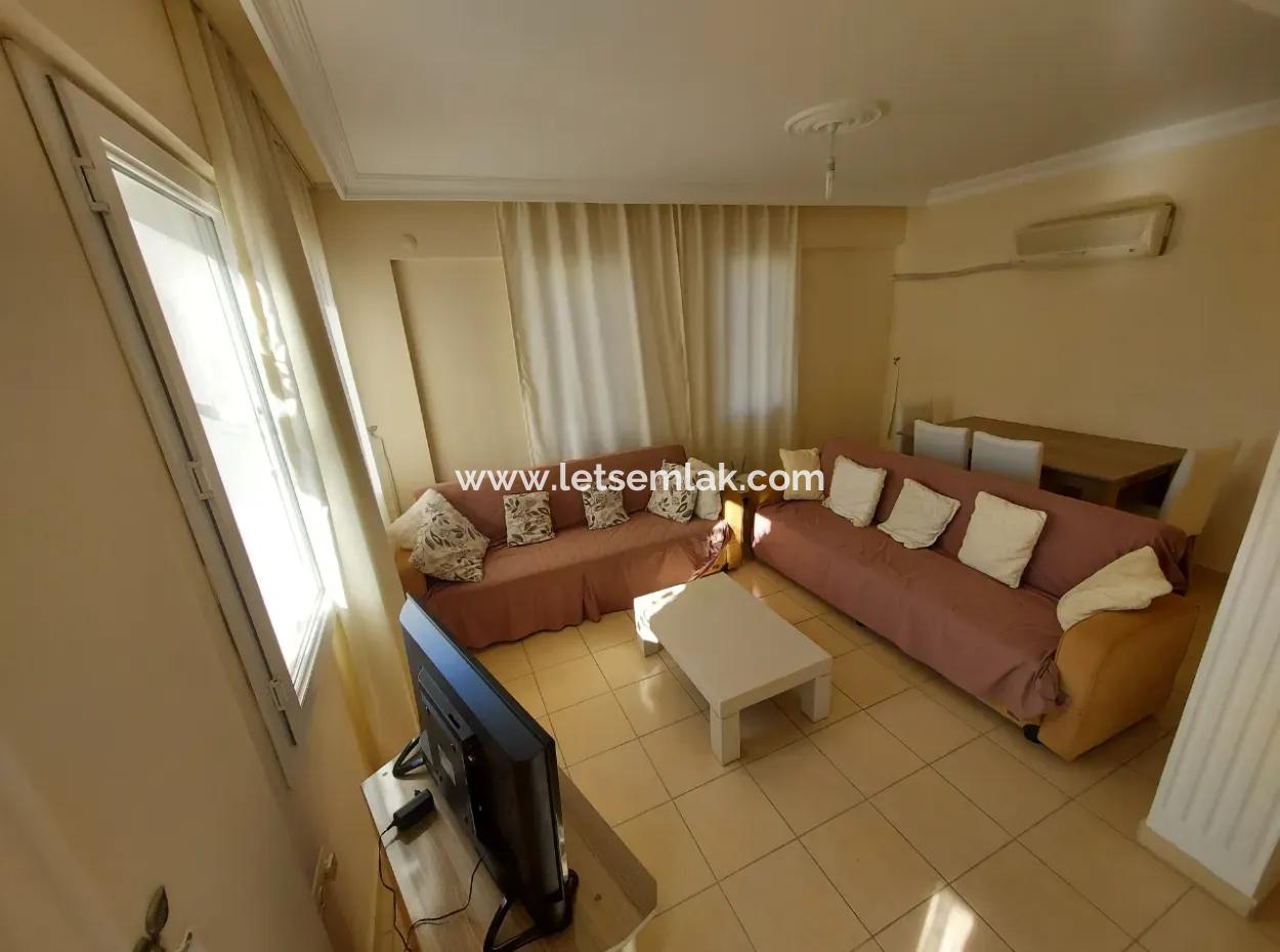 Akbük'te Havuzlu Sitede 2+1 Zemin Kat