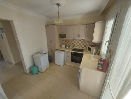 Akbük'te Havuzlu Sitede 2+1 Zemin Kat