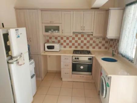 Akbük'te Havuzlu Sitede 2+1 Zemin Kat